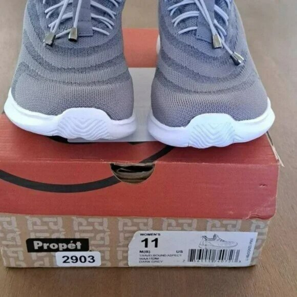 Propet Women’s Travelbound Aspect Shoes - Color: Dark Grey - Size: 11  Variable - Picture 4 of 9